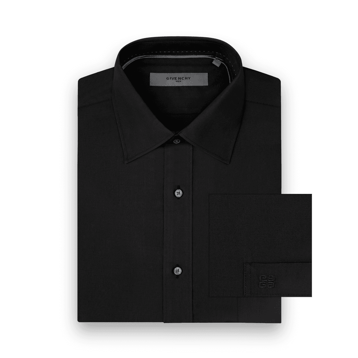 Camisa RIVIERE estilo S07-NEGRA